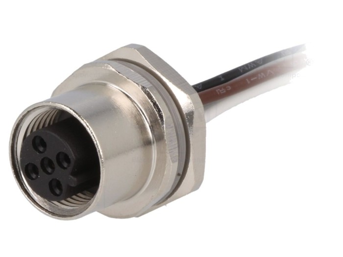 Conector M12 mamă B-Profibus IP67