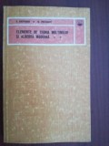 Elemente de teoria multimior si algebra moderna 2- A. Kaufmann, M. Precigout