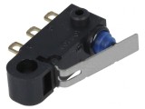 Micro&icirc;ntrerupător cu manetă 0,1A/125VAC 2A/12VDC