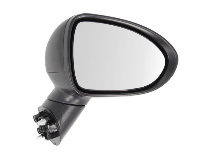 Oglinda exterioara Kia Rio (Ub), 09.2011-12.2016, Dreapta, reglare electrica; grunduit; incalzita; geam convex; cromat; 5 pini, View Max