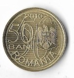 Moneda 50 bani 2010 - Romania, Aurel Vlaicu
