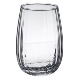 Pahar din Sticlă cu Dungă 'Bubble' pentru Apă, 380 ml, Transparent, CMCLASS