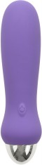 Mini Vibrator Teddy 7 Moduri Vibratii Silicon USB Mov 12.5 cm Mokko Toys foto