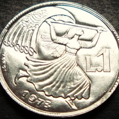 Moneda 1 LIRA - SAN MARINO, anul 1973 *cod 4280 = UNC