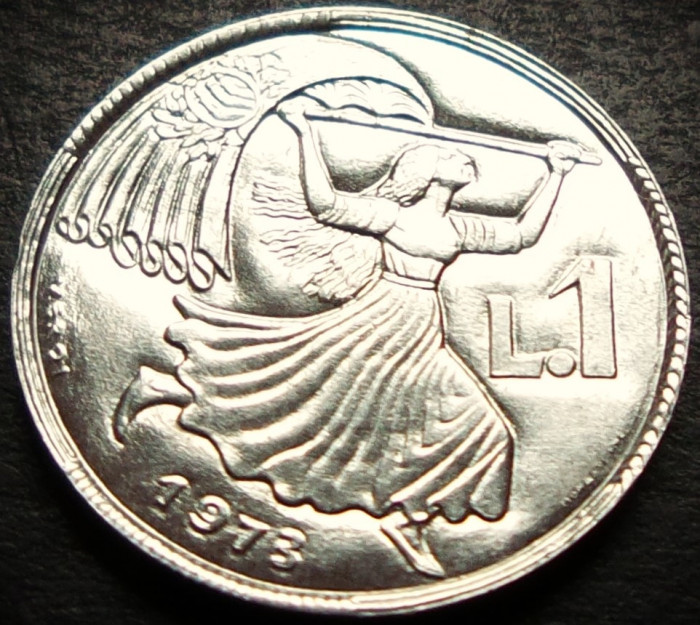 Moneda 1 LIRA - SAN MARINO, anul 1973 *cod 4280 = UNC