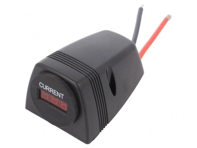 Ampermetru Digital 0-20A cu LED pentru Panou foto