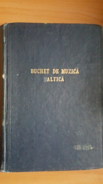 Buchet de muzica psaltica- Anton V. Uncu 1951