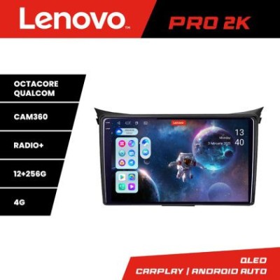 Navigatie Hyundai I30 2011-2016 8 core QLED 2K 12+256 360 Android Waze USB Navigatie Internet Youtube Radio Lenovo CarStore Technology foto