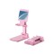 Suport reglabil de birou pentru telefon si tableta Choetech H88-PK-HW roz