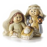 Figurina Nasterea Domnului polirasina multicolora II 6x3x4.5 cm