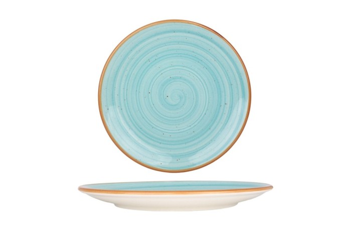 Bonna Farfurie pentru Desert - Aqua - Por&Aring;&pound;elan - 23 cm - set de 6