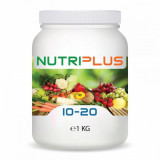 Ingrasamant premium granulat cu compozitie echilibrata de nutrienti NutriPlus 10-20 + 2% K2O + 11% SO3 1 Kg