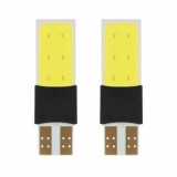 Set 2 Becuri Led W5W T10 Portocaliu Smd Silicon