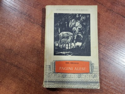 Pagini alese de Emil Garleanu foto