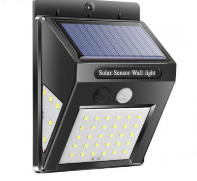Lampa solara 40 LED senzor de miscare foto