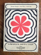 Literatura pentru copii - Manual licee pedagogice 1973 / R3P3S