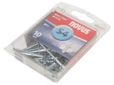 Diblu oțel 4mm x 10mm - Set 20 bucăți