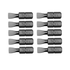 Set 10 biti profesionali Yato 1 4 , 25mm, cap H6MM, HRC 58-62, realizat din otel forjat, cu acoperire anticoroziva