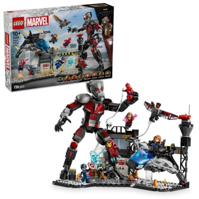 LEGO SUPER HEROES BATALIA DIN CAPTAIN AMERICA: CIVIL WAR 76314 foto