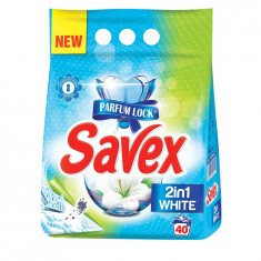 Detergent automat Savex 2in1 White, 40 spalari, 4 kg foto