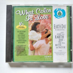 CD - What Color Is Love - compilatie Rock, Funk / Soul, Pop, 1994