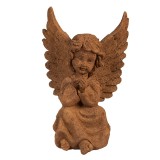 Cumpara ieftin Figurina Inger polirasina maro 11x9x15 cm