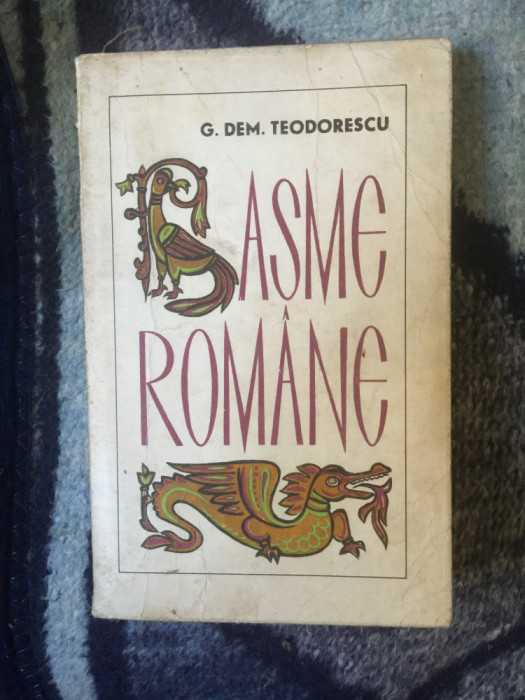 z2 Basme Romane - G. Dem. Teodorescu