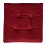Perna Scaun Velvet, Bordo, 40x40cm, Cu șireturi