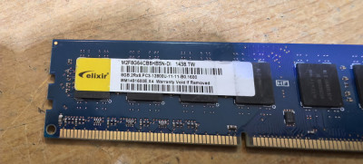 Ram PC elixir 8gb DDR3 PC3-12800U M2F8G64CB8HB5N-DI foto