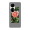 Husa compatibila cu Huawei P50 Pro model Blooming rose, Silicon, TPU, Viceversa