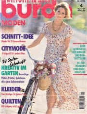 Burda revista de moda 65 tipare 4/94 (croitorie) foto