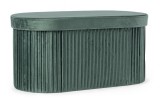 Cumpara ieftin Banca catifea verde Jocelyn 76x38x38 cm