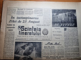 Scanteia tineretului 20 august 1963-locomotiva diesel craiova,raionul braila