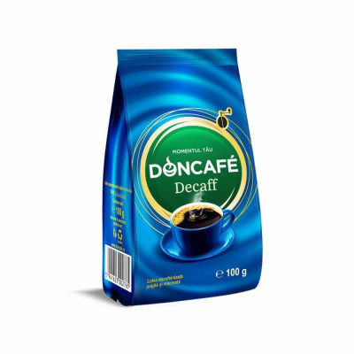 Cafea Macinata Doncafe Decaff, 100g, Cafea, Cafea fara Cofeina, Cafea Decofenizata, Cafea Macinata Decofenizata, Cafea Doncafe Decofenizata, Cafea Dec foto