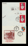 1982 Romania - Set 3 plicuri Rascoala din 1907, stampile speciale Botosani