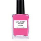 NAILBERRY L&#039;Oxyg&eacute;n&eacute; lac de unghii culoare Pink Tulip 15 ml