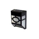 Lampa solară cu senzor, design geometric, eMazing, IP65, lumină alb rece
