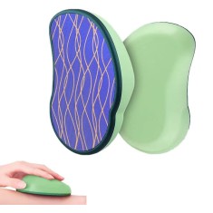 Epilator cu cristale Gadgets YP, verde/mov, 7 x 11 cm