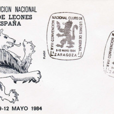 Plic LIONS CLUB, Spania, 9-12 mai 1984