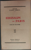 Dr. EUGENIU DOBROTA: IERUSALIM - PARIS (NOTE DE CALATORIE)[POIANA SIBIULUI 1935]