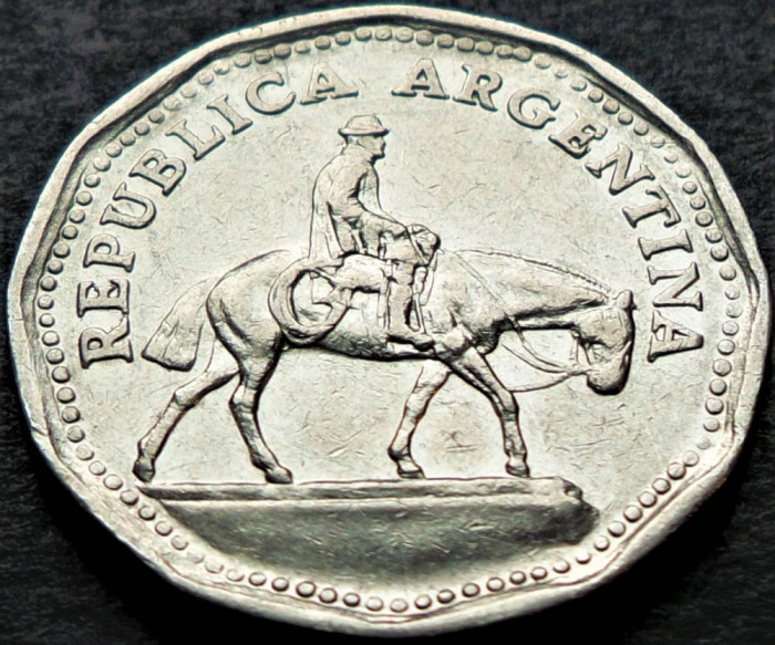 Moneda 10 PESOS - ARGENTINA, anul 1964 * cod 4449