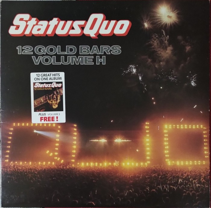 Status Quo &ndash; 12 Gold Bars Volume I+I, 2LP, UK, 1984 stare impecabila (NM)