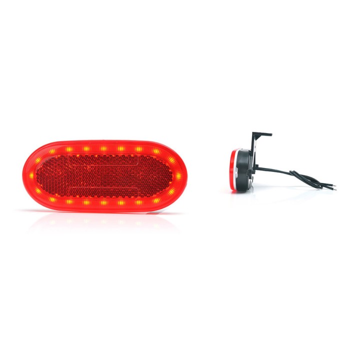 Lampa Gabarit Led 1387 W197, 12V-24V, Pozitie Rosu