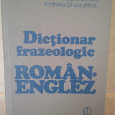 Leon Levitchi - Dictionar frazeologic roman-englez (editia 1981)