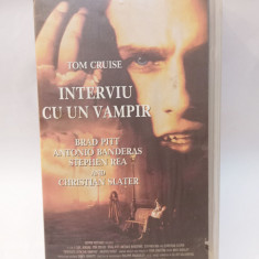 Caseta video VHS originala film tradus Ro - Interviu cu un Vampir