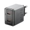 INCARCATOR retea Borofone &quot;BN21&quot; , Quick Charge 40W, 2 x USB Type-C, gri metal &quot;6941991114571&quot; (timbru verde 0.18 lei)