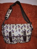 Geanta de dama femei fete poseta de umar postas messenger crossbody original Disney Karactermania Minnie Mouse, Multicolor, Medie