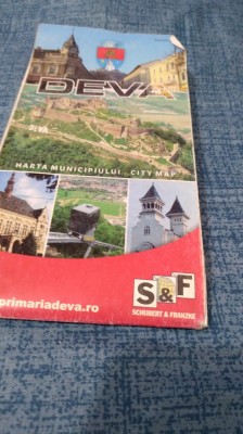 HARTA MUNICIUPULUI DEVA foto