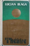 Theatre Lucian Blaga - Teatru Francez, Minerva 1986, Coperta Cartonata, Editie Originala