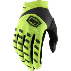 Manusi cross/atv 100% Airmatic galben fluorescent/negru marime 2XL